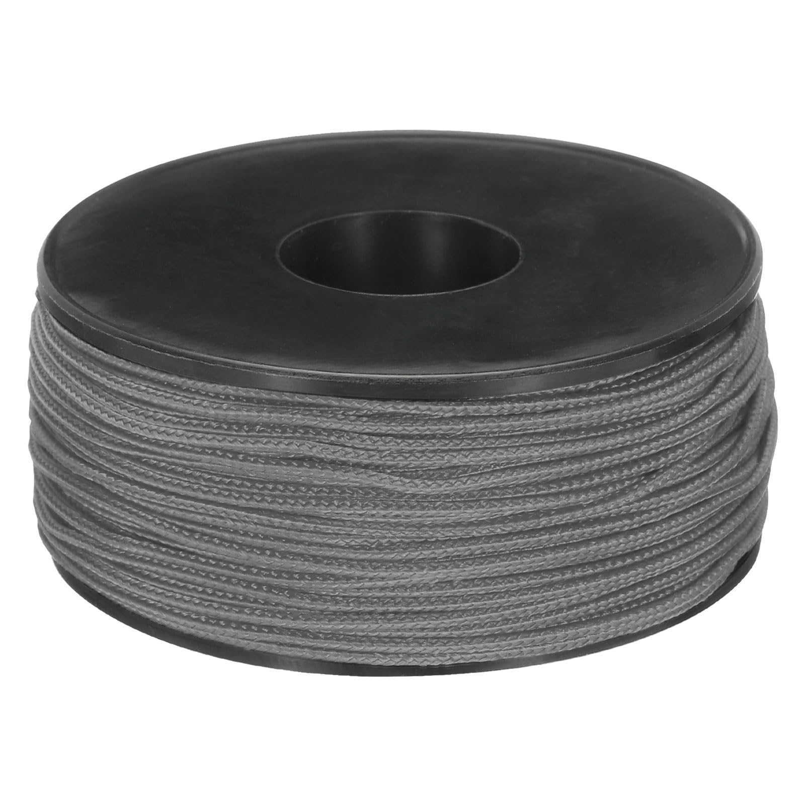 MECCANIXITY 1.18mm x 164 Feet Paracord Micro Cord Rope 100 LB Polyester Braided Cord Spool for Camping Outdoor Jewelry Bracelet, Steel Blue