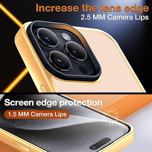 Miniatura 114 de Yriklso Strong Magnetic Case for iPhone 11 [Compatibilty with MagSafe] Protective Shockproof Cover Phone Case for iPhone 11 6.1" Frosted Purple