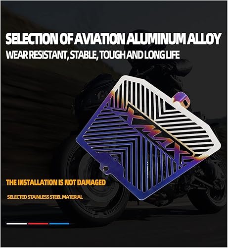 Miniatura 2 de Protectores de radiador de motocicleta para Yamaha XMAX300 X-MAX Xmax 250 Xmax 300 400 125 2017 2018 2019 2020 Rejilla protectora