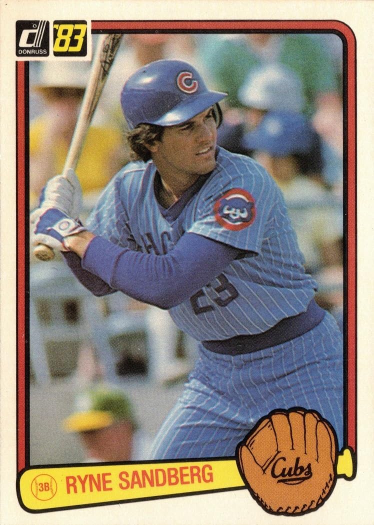1983 Donruss Baseball #277 Ryne Sandberg Rookie Card