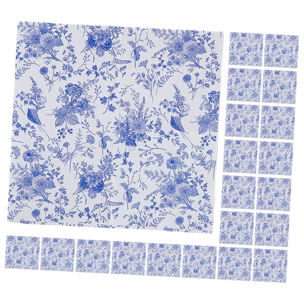 Beaupretty 3 Series Servilletas Desechables Decorativas Con Estampado Floral Elegantes Servilletas Para Fiestas Bodas Y Banquetes Para Uso Hogar Y Restaurantes 100 Piezas*3
