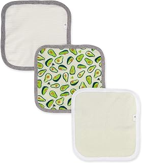 Burt's Bees Baby - Washcloths, Absorbent Knit Terry, Super Soft 100% Organic Cotton