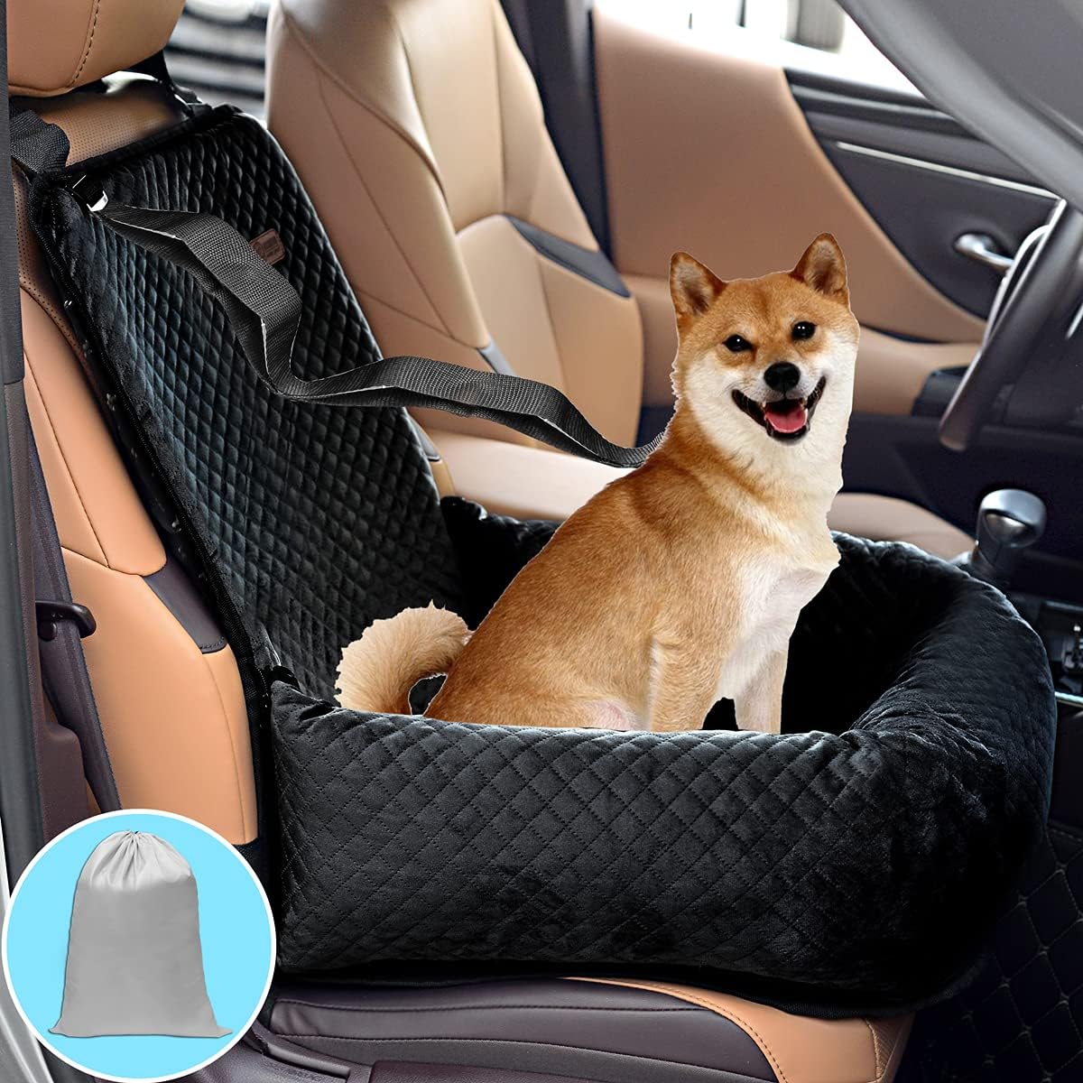ZEEXIPDR Dog car seat is specially designed for the safety of dogs