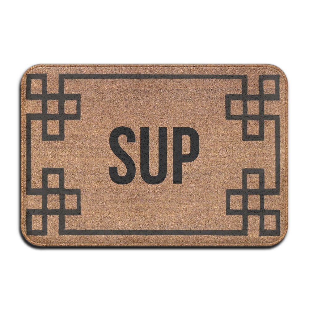SUP Cool 15.7 X 23.6 in Absorbent Anti Slip Floor Rug Carpet Door Mat