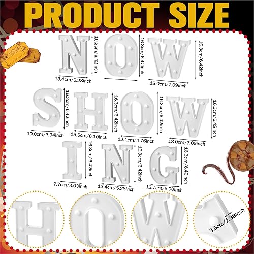 Miniatura 9 de Honoson 9 piezas de decoración de despedida de soltera, letrero de compromiso para boda, despedida de soltera, luz LED de neón para mujeres,