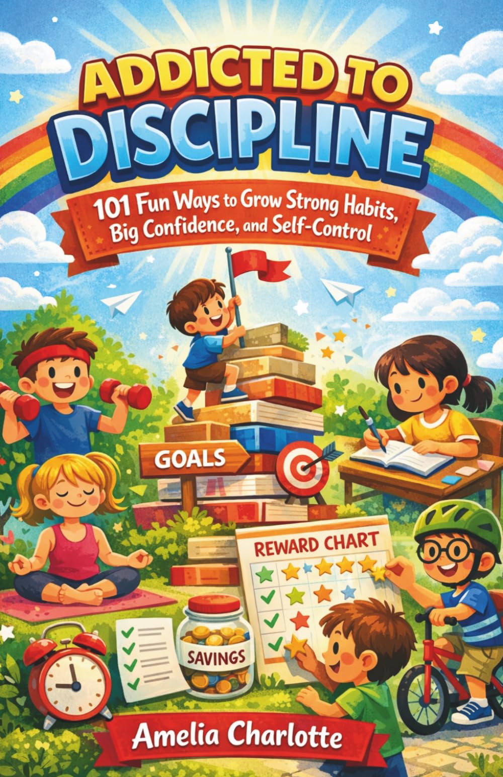 Addicted to Discipline: 101 fun ways to grow strong habits, big confidence, and self-control