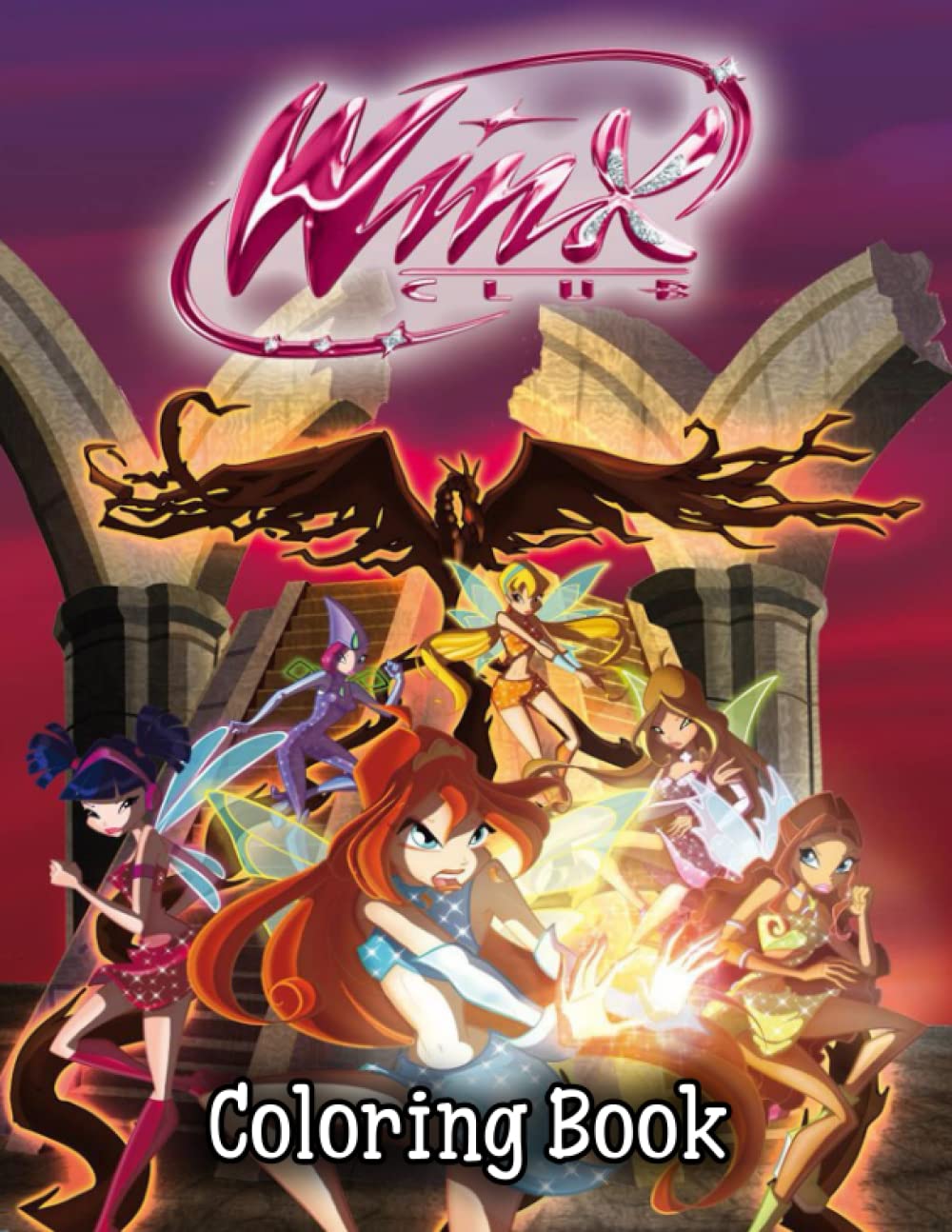 Buy Winx Club Coloring Book: Great Coloring Book for Kids and Fans