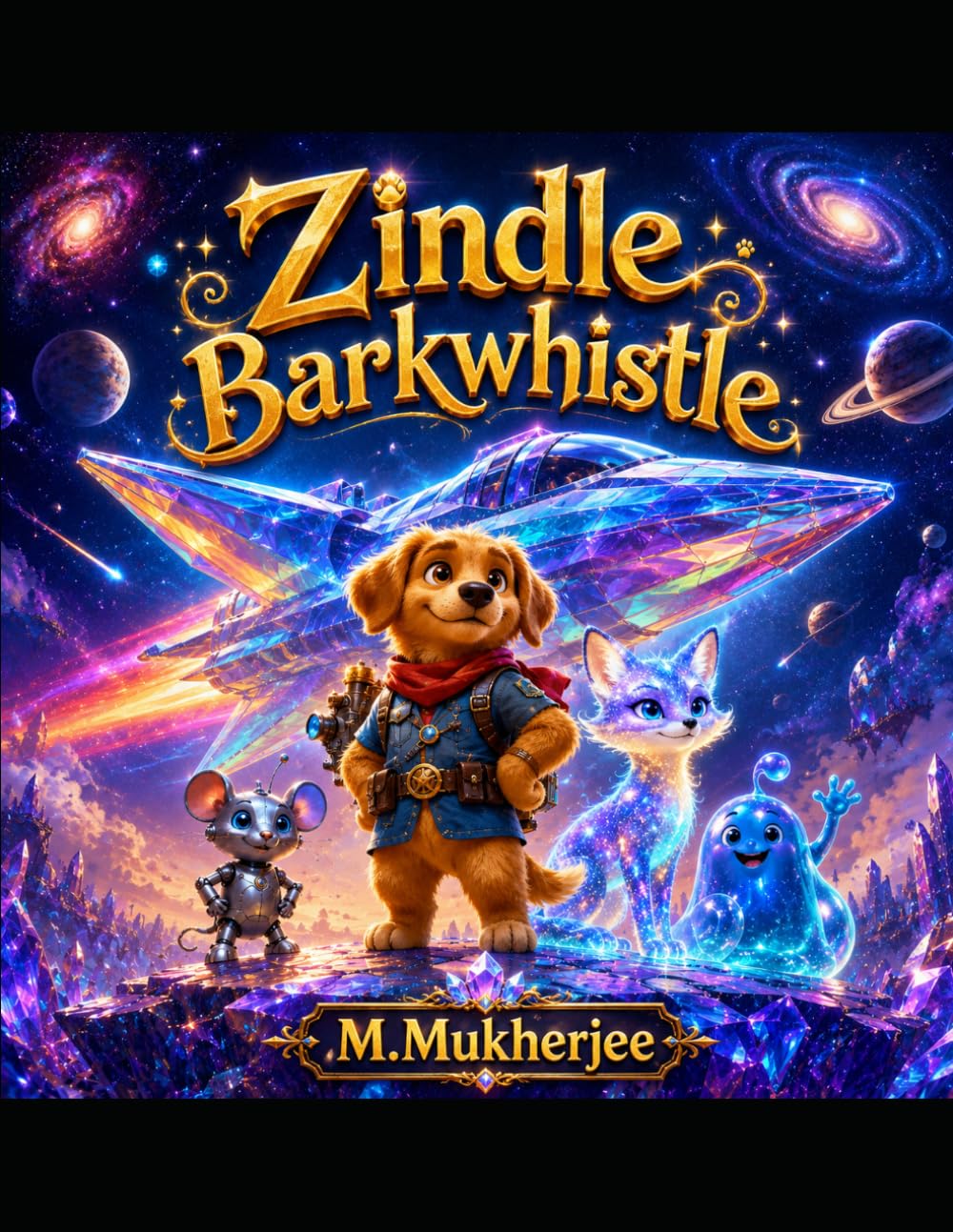 Zindle Barkwhistle: A Magical Space Adventure About Friendship Courage Teamwork And Wonder