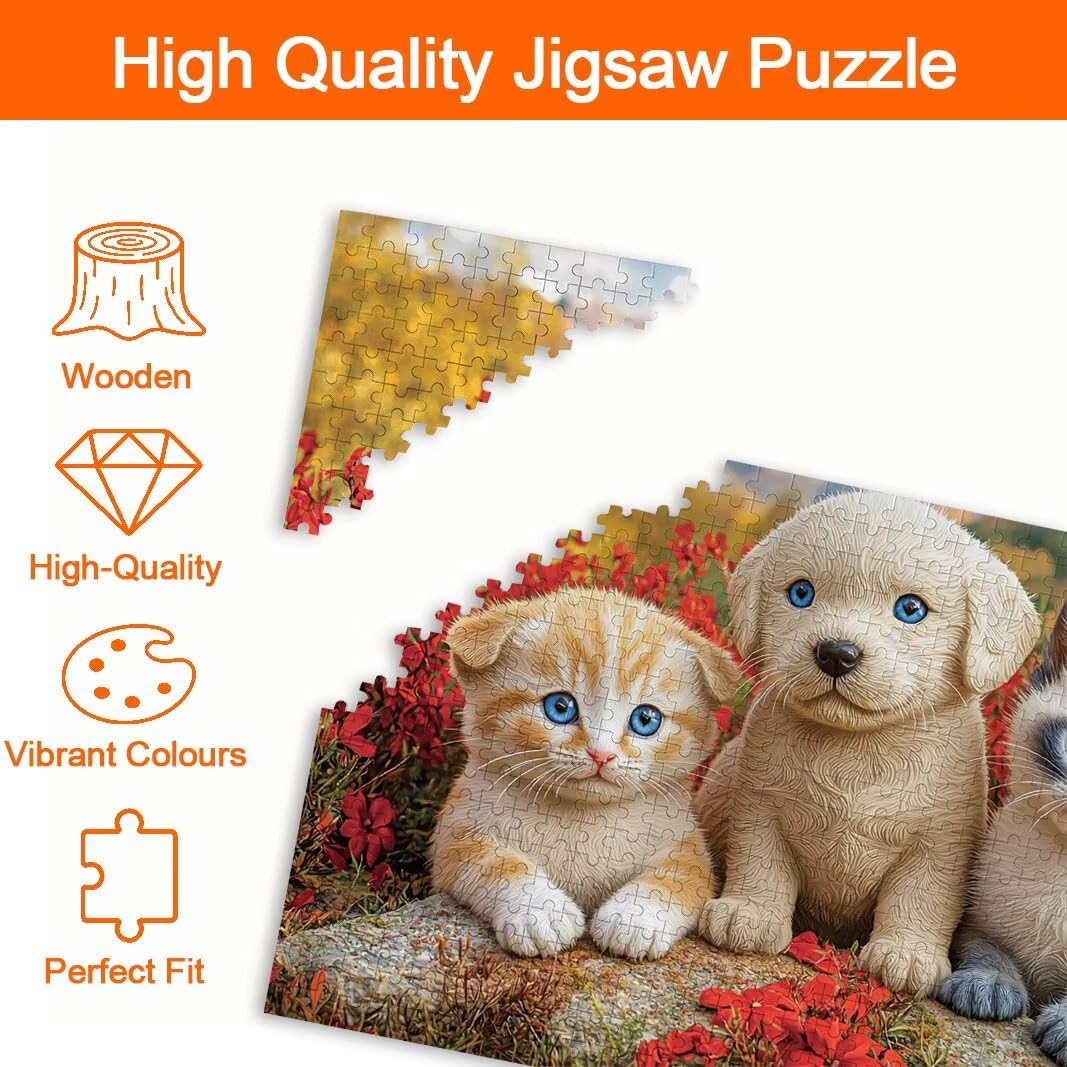 5000 puzzli dla dorosłych, puzzle ze zwierzętami, prezenty -8846