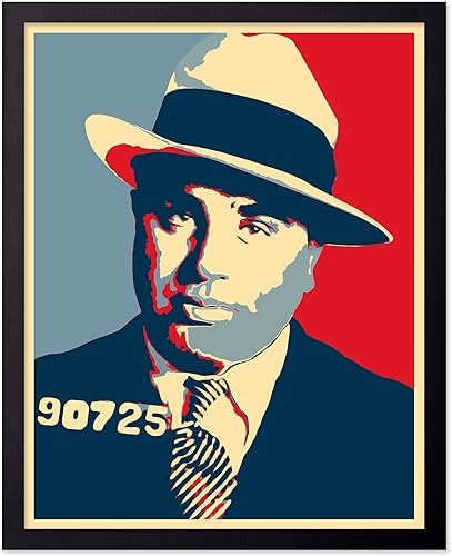 Miniatura 9 de Monem Art - Póster retro de Pablo Mugshot de Pablo Mugshot, arte del cartel de Medellín, regalo colorido de inauguración de la casa, gran decoración