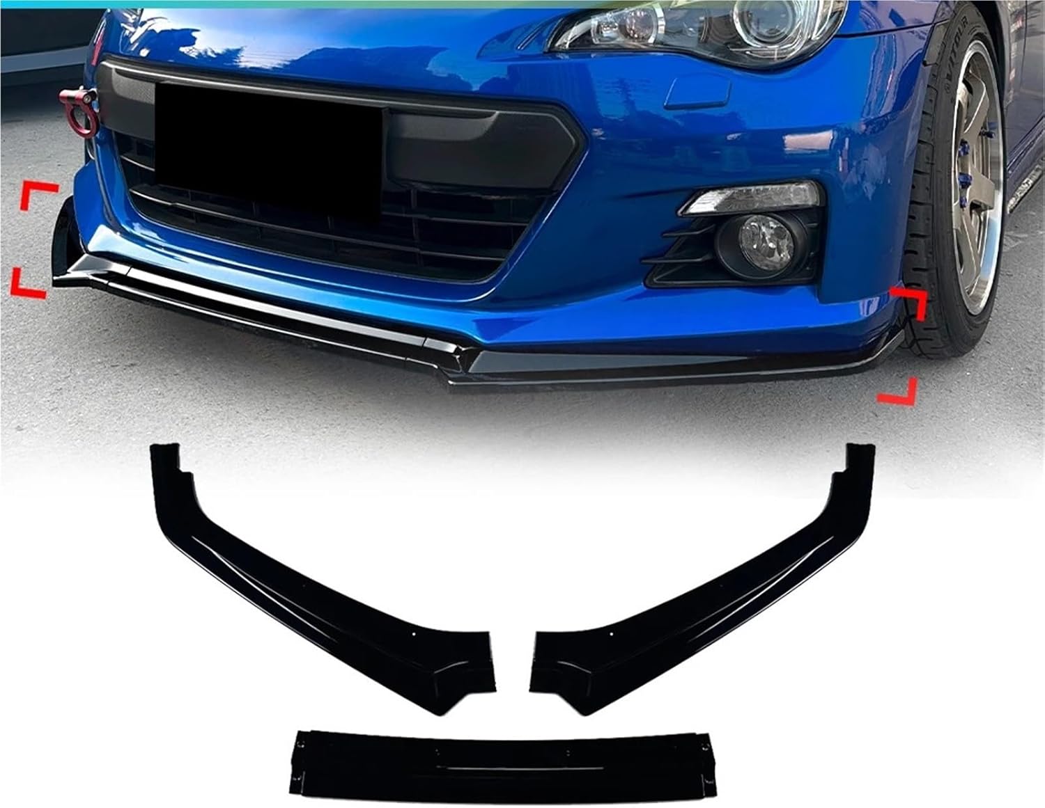 stiフロントアンダースポイラー brzの通販 LOOPOI(ループイ