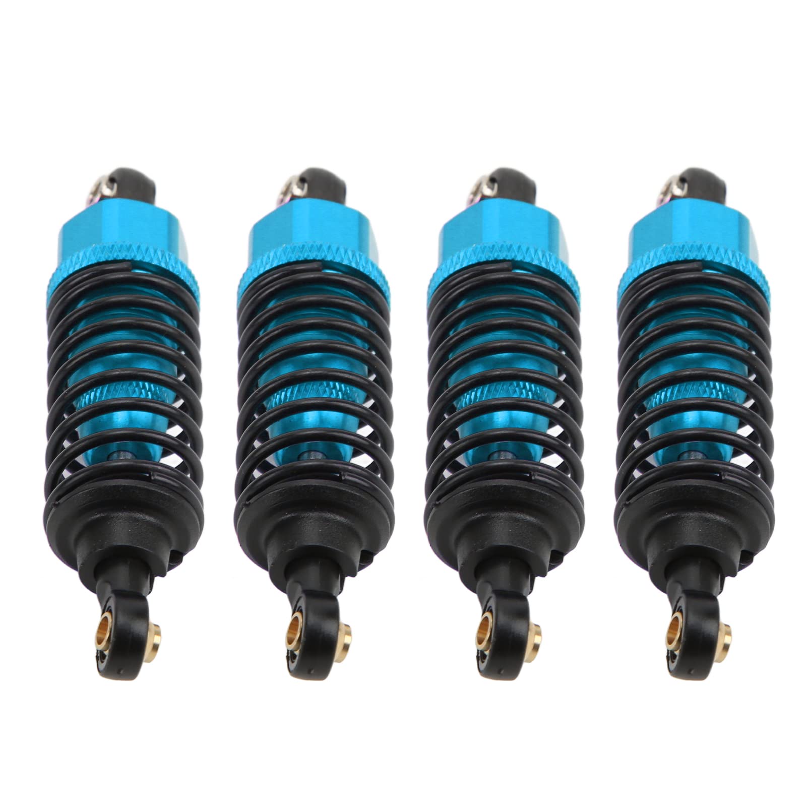 Aluminum RC Vehicle Damper, Lightweight Threaded Design for RC Cars, Compatible with TT-01, TT-02, TA05, TL-01, TA03, MF-01X, Quick Height Adjustment, Pre Load Tuning, Made of Aluminum