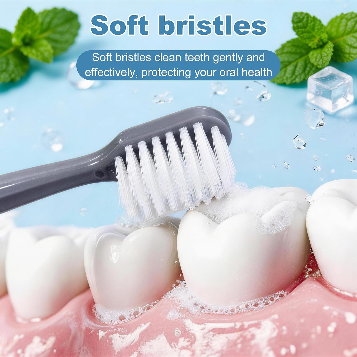 Kocpudu Toothbrush and Toothpaste Set, Bulk Travel Toothbrush Kit, Bulk Hygiene Kit with Floss Picks, Toothbrush Cover, Individually Packaged, Suitable for Travel, Home, and Hotels (100-PACK)