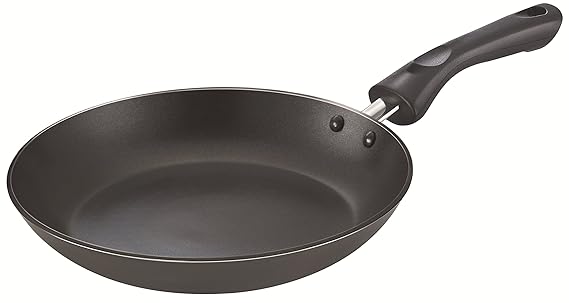 Prestige Signature Hard Anodized Aluminum Fry Pan, 200mm, Black