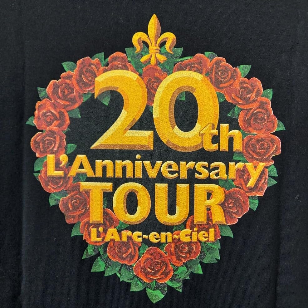 Amazon.co.jp: ラルクアンシエル Tシャツ 20thツアーTシャツ