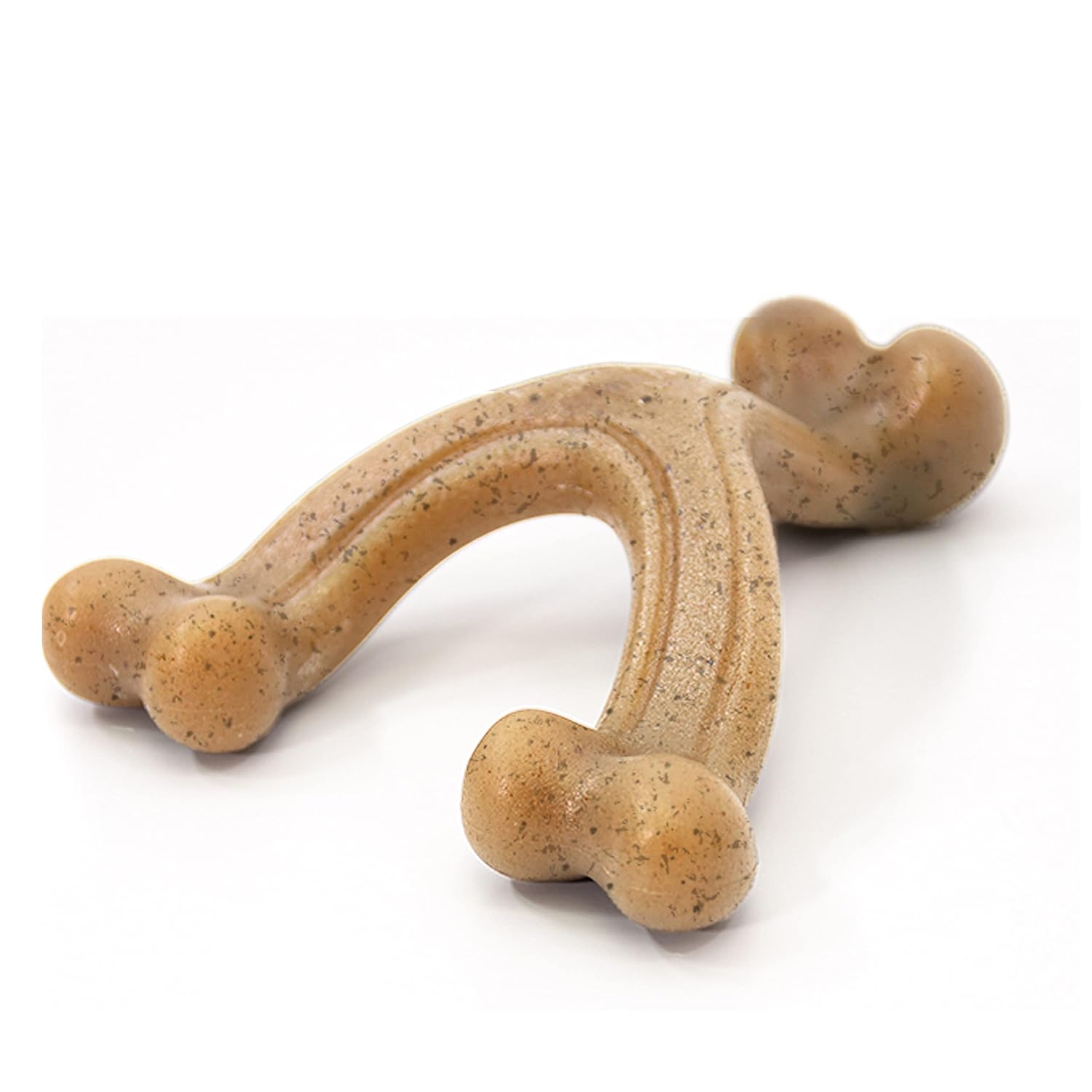 Nylabone Gourmet Style Wishbone Strong Chew Toy for Dogs Chicken Flavor Large - Up to 50 lbs 1