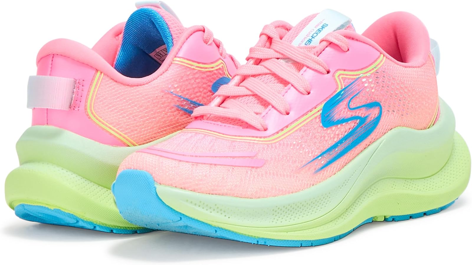 haluc❤ Amazon.com | Skechers Kids Girls Max Cushioning Ascend - Aura