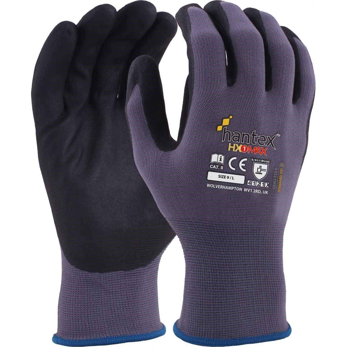 Hantex HX1-MAX Precision Gloves (Medium)