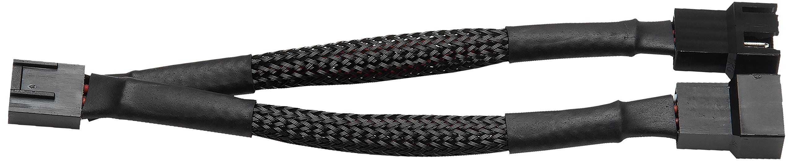 Case Fan Splitter Cable, PWM Cable Splitter Duplicator, Case Fan Power Duplicator Converter, Dual Case Fan Power Adapter, Case Fan Y Cable