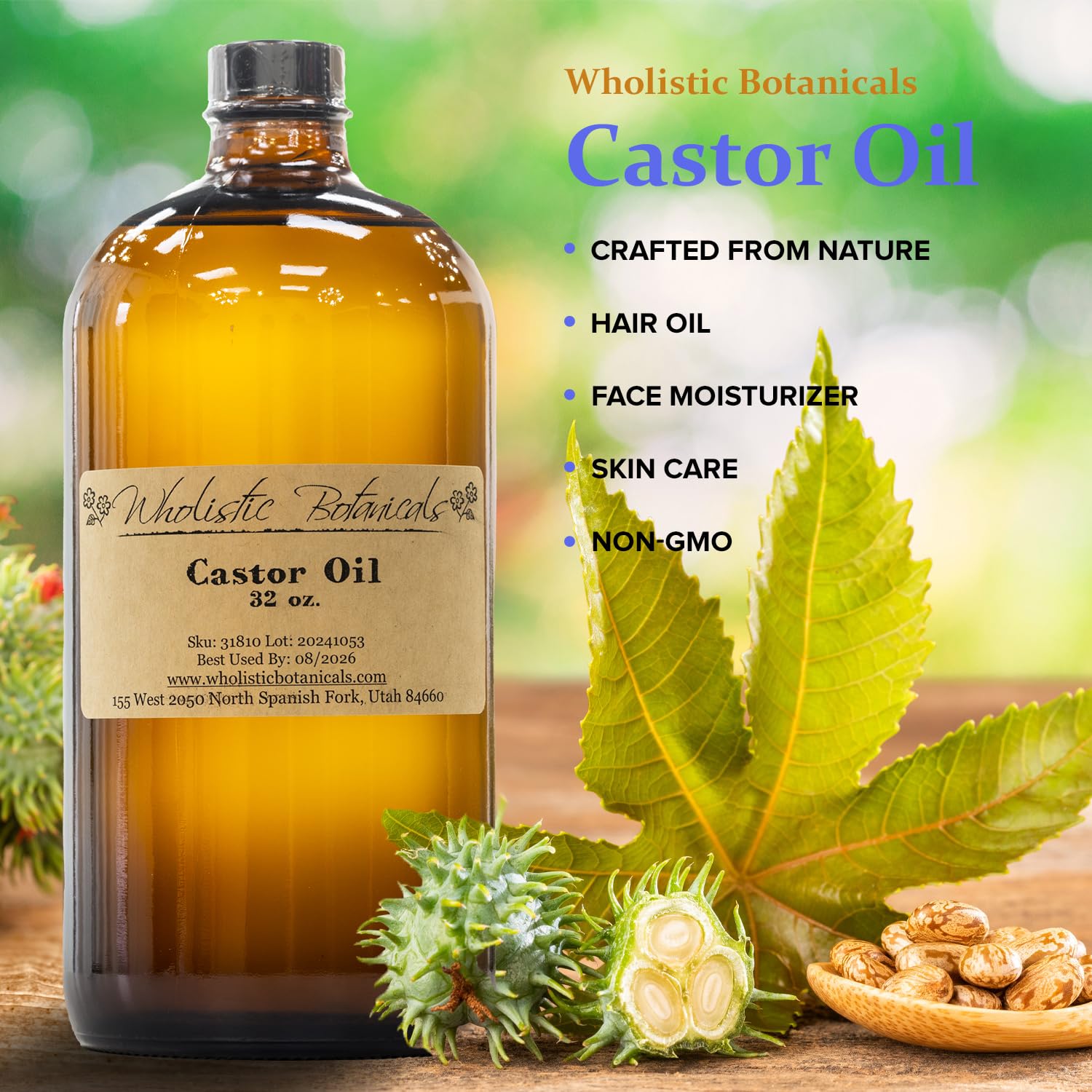 Dr. Christopher's Castor Oil 32 oz. Oil