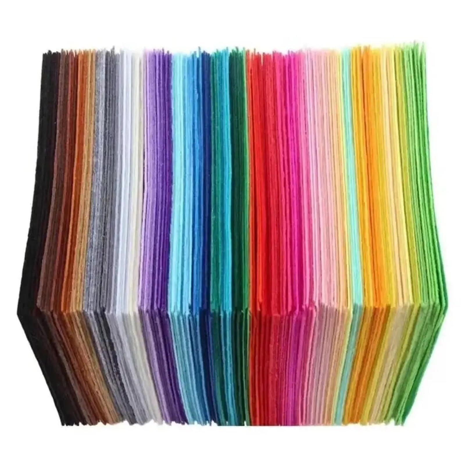 40 Stück quadratische Filzstoffe for Handarbeiten für DIY Patchwork