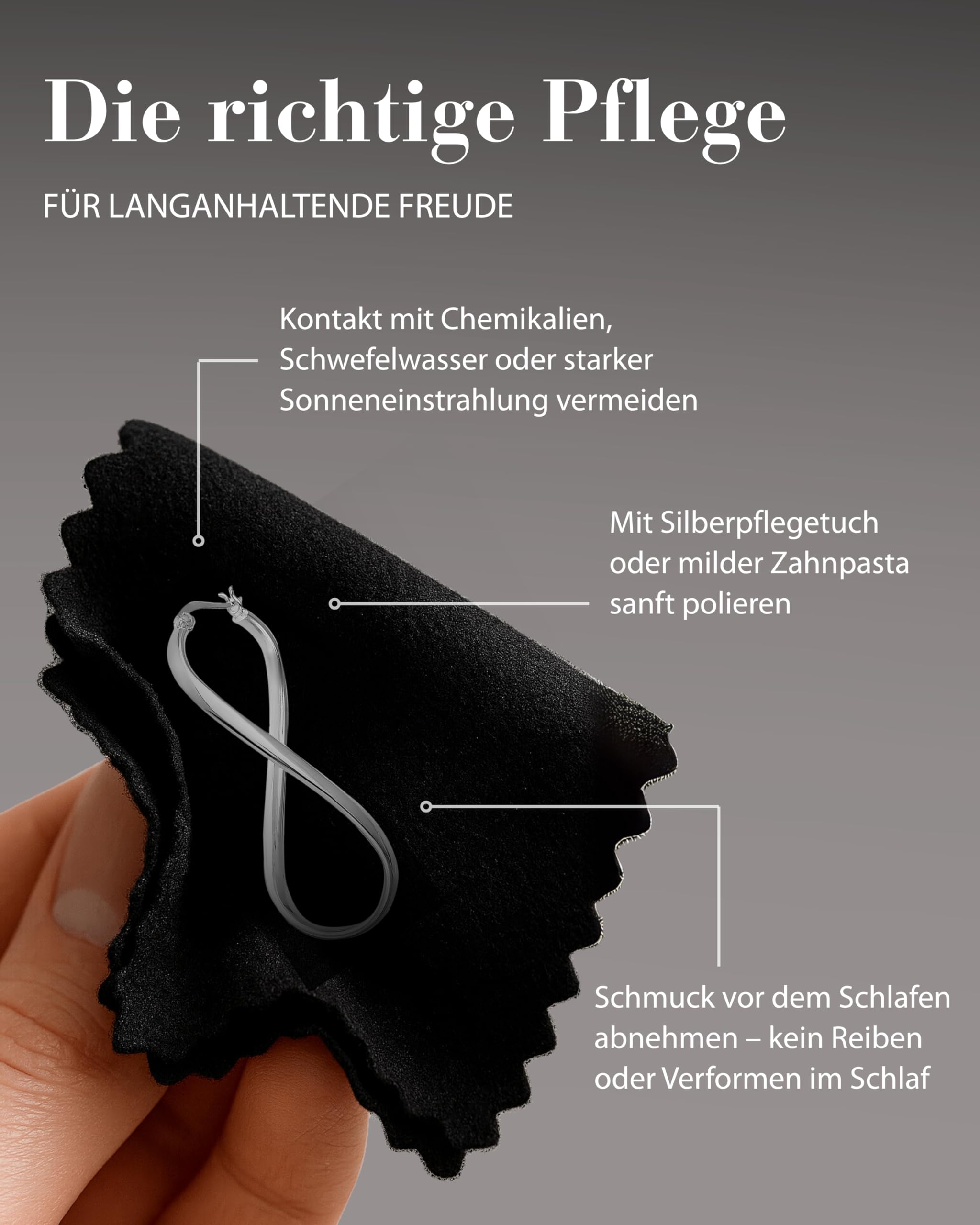 Vinani Damen Ohrringe 925 Silber - Klapp-Creolen Ohrring Set für Frauen oval gedeht glänzend aus 925 Sterling Silber Bügel Schranken Verschluss 2CGO
