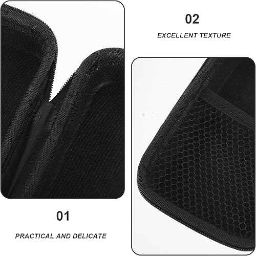 Miniatura 4 de EXCEART Caja de almacenamiento para micrófono, bolsa protectora - Caja de almacenamiento rígida a prueba de golpes para micrófono impermeable bolsa