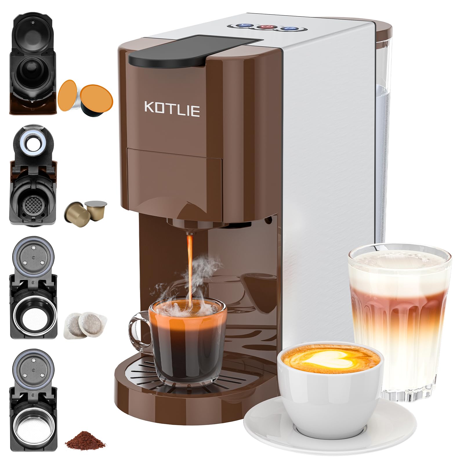 Polti Kaffeemaschine Pads Ese