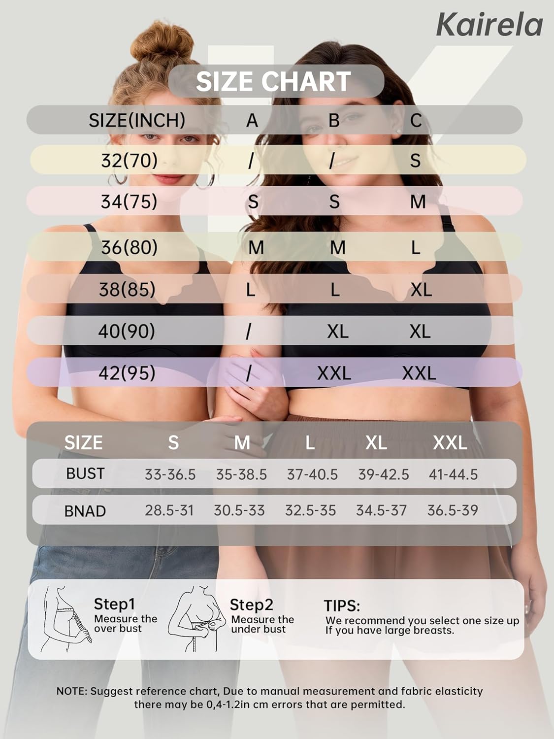 Womens Deep V Bras Wireless Comfortable Bra Supportive No Underwire Bras Tshirt Push Up Bralettes Plunge Seamless Bra - Image 7