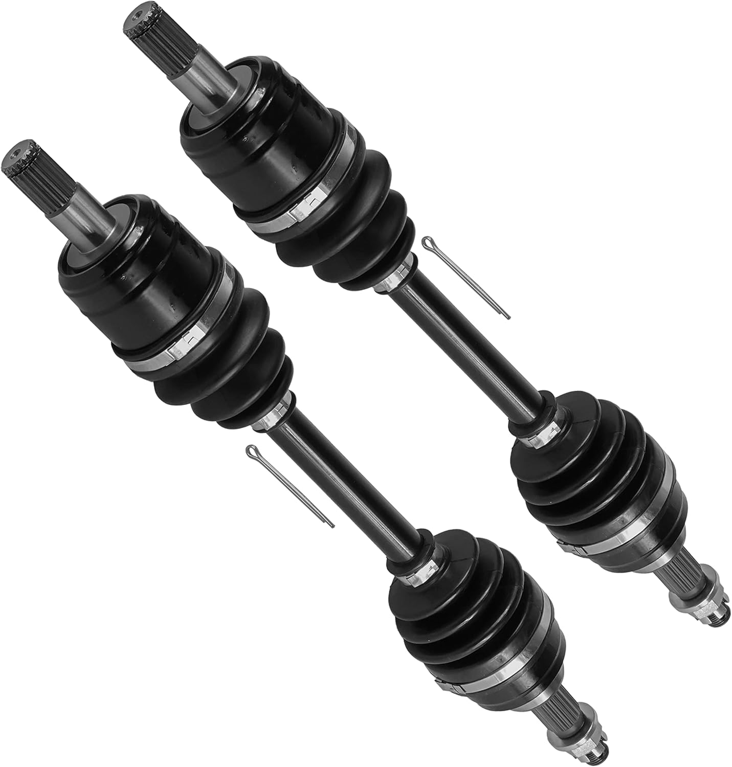 Caltric Front Right and Left Complete Cv Joint Axles Compatible with Honda Trx350Fm Trx350Tm Rancher 350 2X4 4X4 S 2000-2005