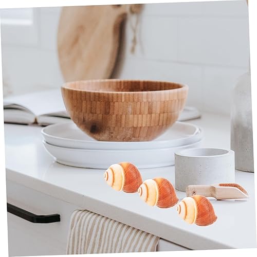 Miniatura 3 de Mipcase Escargot - Conchas de caracol decorativas de calidad alimentaria, aislamiento térmico seguro para horno, microondas, congelador, lavavajillas