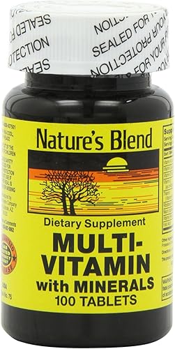 Nature's Blend NAT B MULTIVITAMIN & MIN TB, surtido, 100 unidades