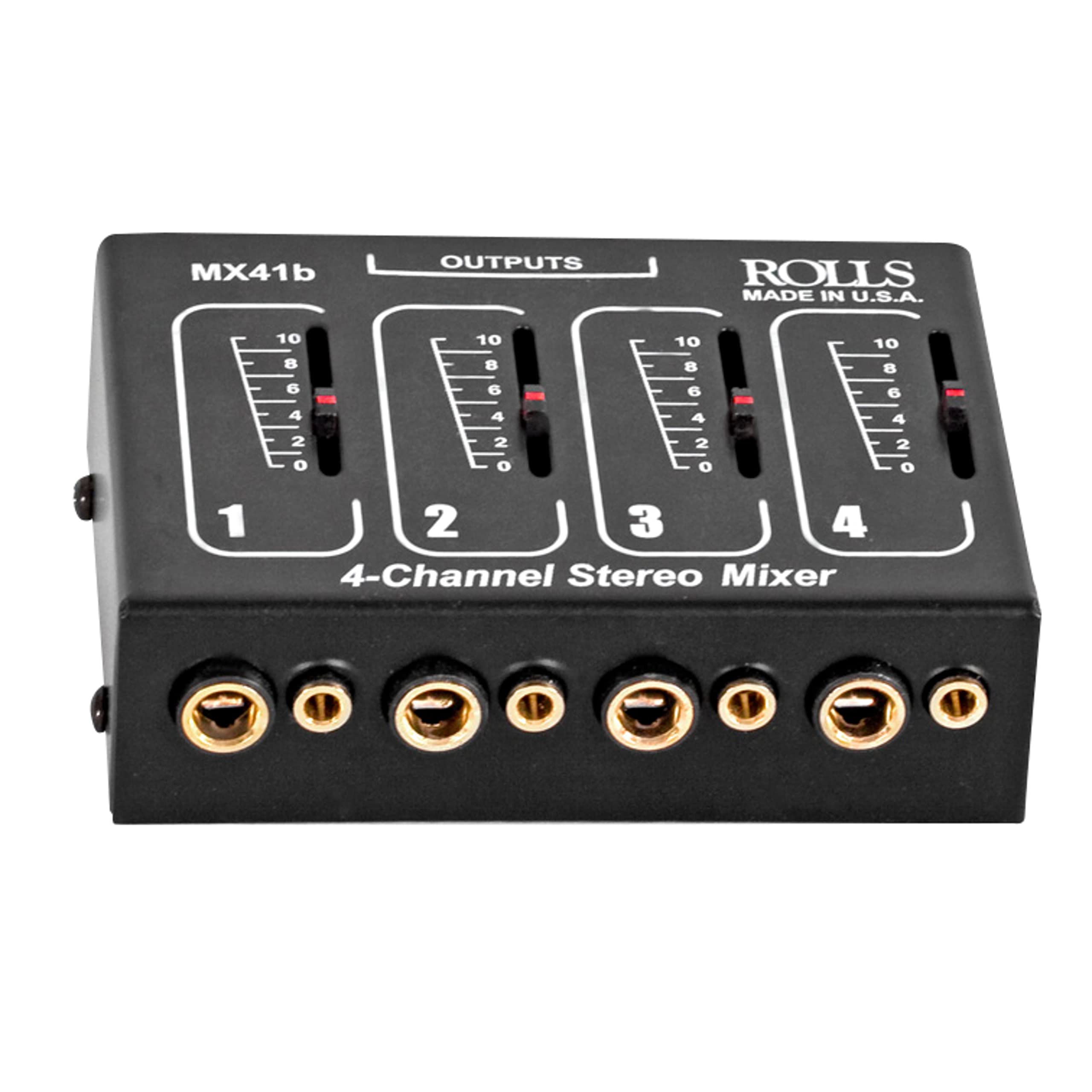 Amazon.com: Rolls MX41b Four Channel Mixer : Musical Instruments