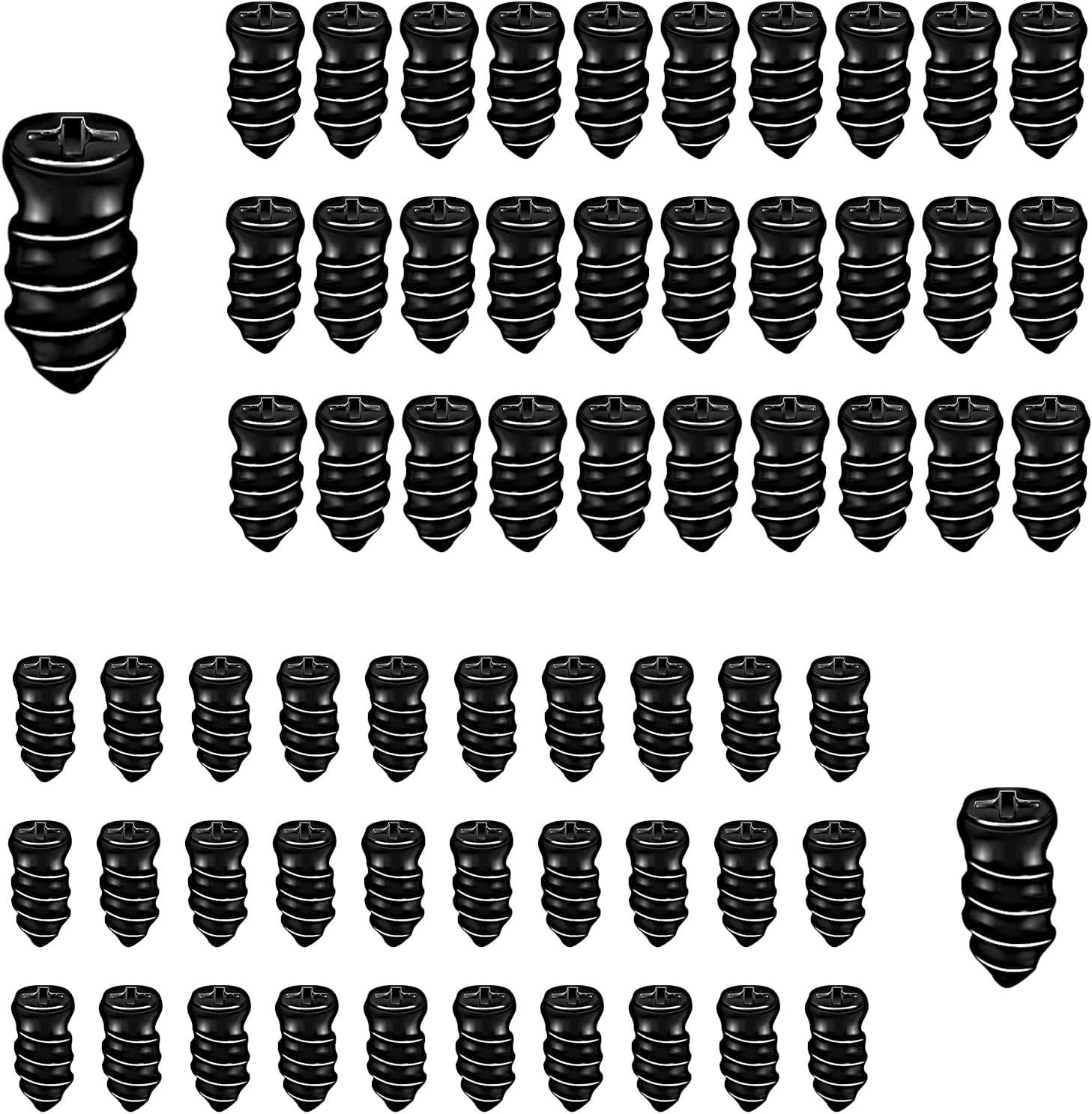 60 PCS Tire Repair Rubber Nail, SelfService Vacuum Screw