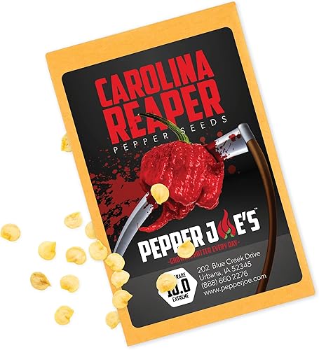 Miniatura 2 de Pepper Joe's Caja de semillas de pimiento súper picante Dynamite  Paquete variado exclusivo de semillas de chile picante  Más de 50 semillas  5