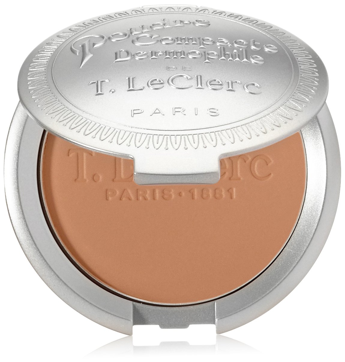 T. LeClerc Poudre Compacte Dermophile Pressed Powder Safran