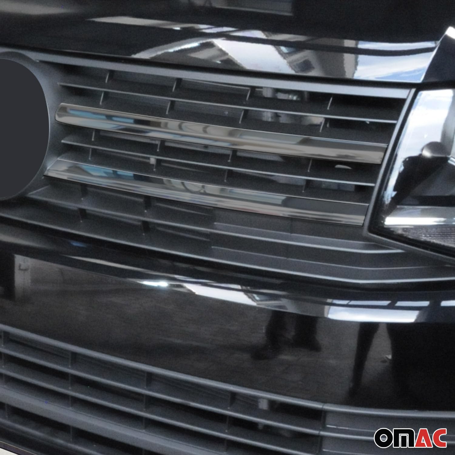 Kit 9 Pièces Pare-chocs Et Calandre Pour VW T6.1 Transporter Caravelle à Partir De 2019 - Rouge