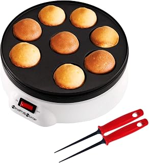 Electric Japanese Takoyaki Octopus Pan 8- Balls,Cake Pops Maker With Nonstick Coating,dessert,Maker Danish Aebleskiver and Ebelskiver Maker