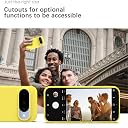 YATWIN Silicone Back Case for Google Pixel 10/10 Pro, Soft-Touch, Shockproof Phone Back Cover for Google Pixel 10/10 Pro - Yellow gallery image