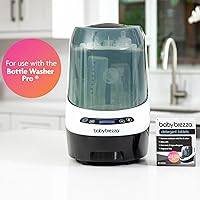 Vista 6 de Baby Brezza Bottle Washer Pro - Lavadora de biberones, esterilizador + secadora y tabletas de jabón detergentes oficiales para Baby Brezza Bottle