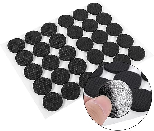 Miniatura 7 de 30 almohadillas antideslizantes para muebles de 1 pulgada, agarre de superficie adhesiva de espuma para muebles, protectores de suelo de goma,