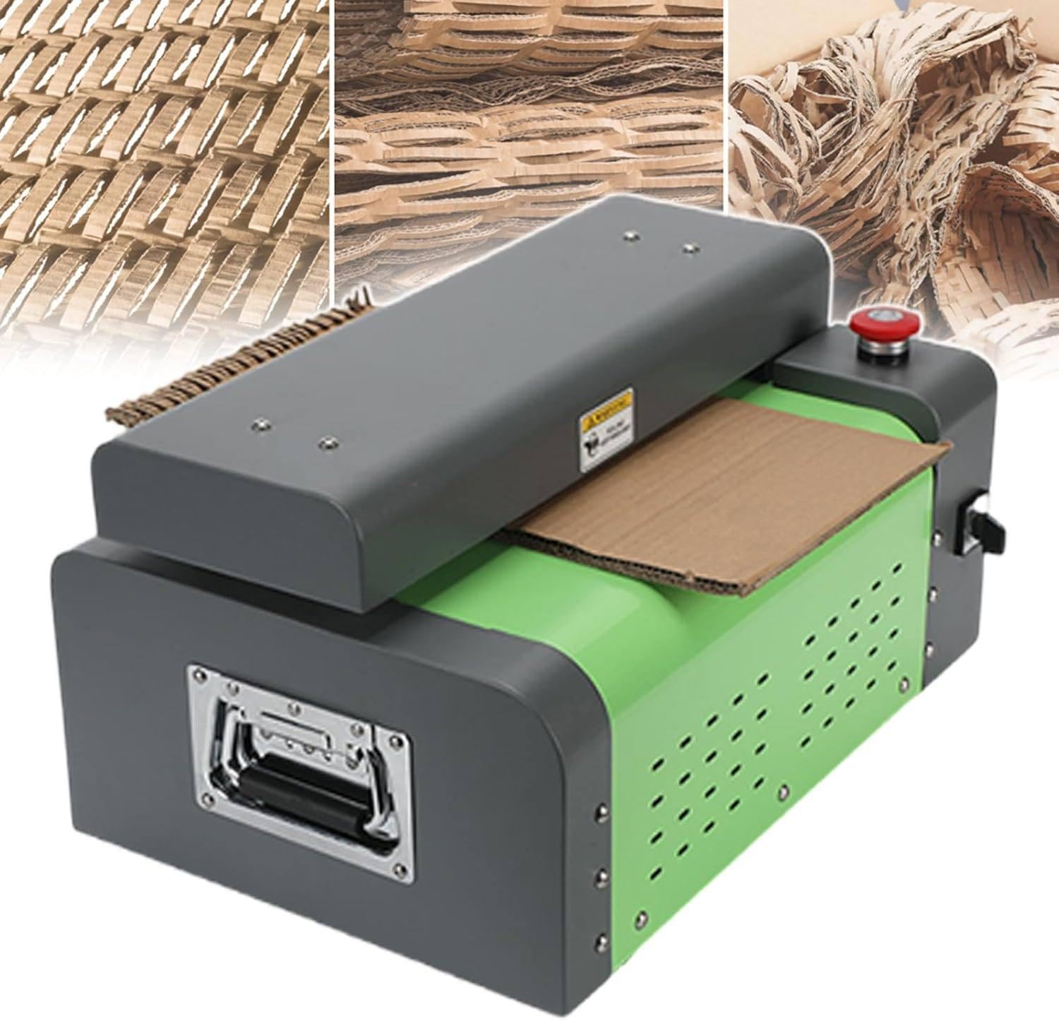 Máquina de corte de cartón, trituradora de cartón, trituradora de residuos de papel corrugado, ancho de corte de 325 mm