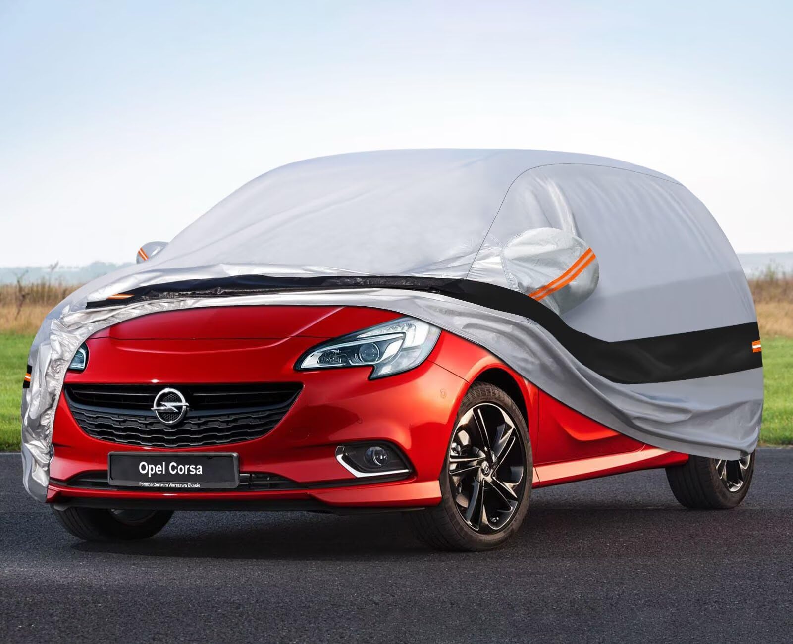 Autohoes voor OPEL : binnen, buiten