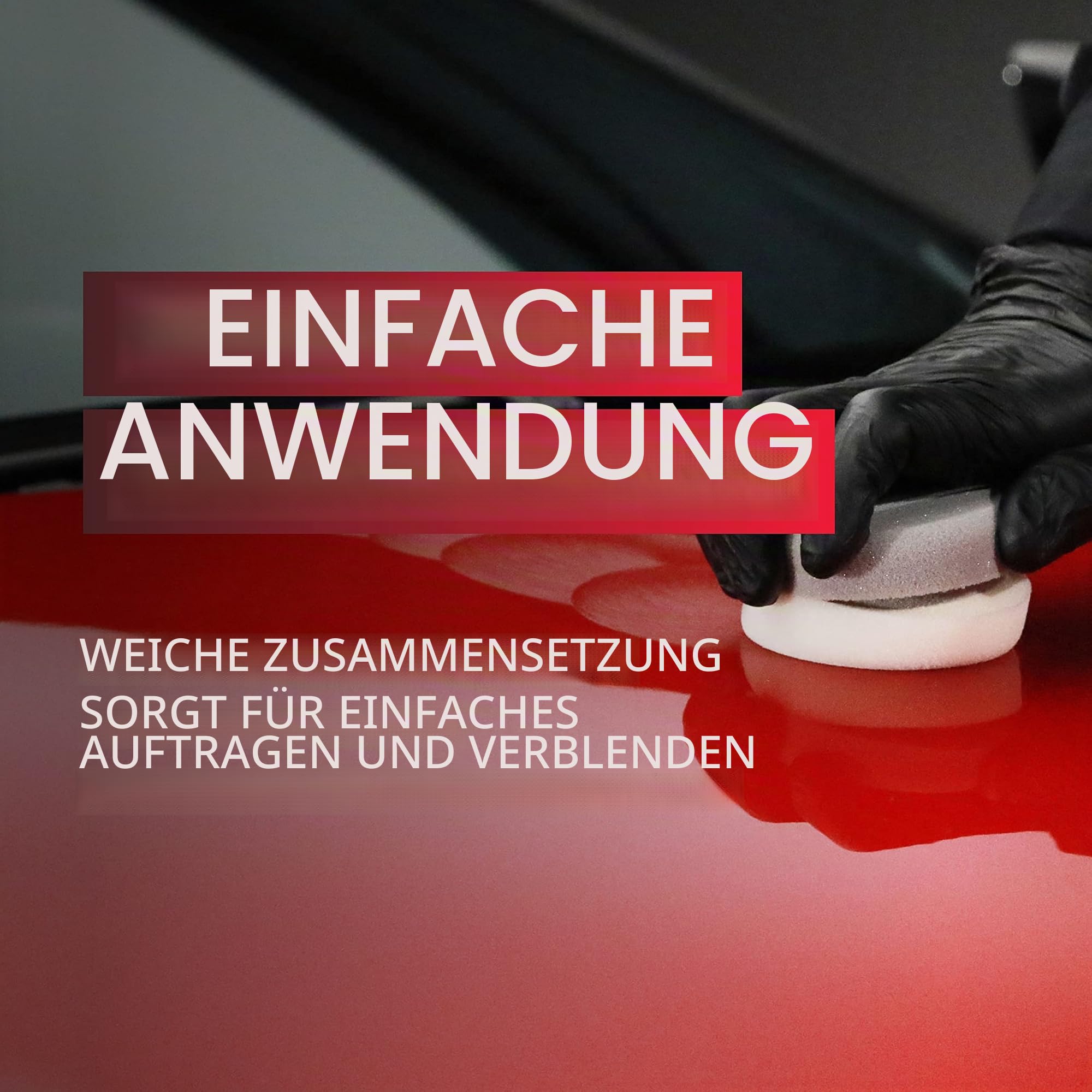 Autoglym Ultra High Definition Wachs Set – Inklusive biologischem Carnaubawachs, Wachsapplikator und Hi-Tech Pflegetuch für alle Arten von Autolackierungen, 120g
