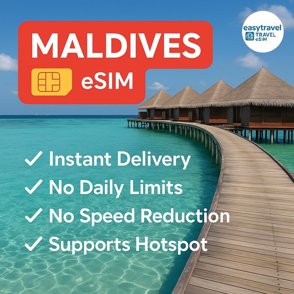 eSIM Maldives solution internet sans itinérance pour 15 jours - 8