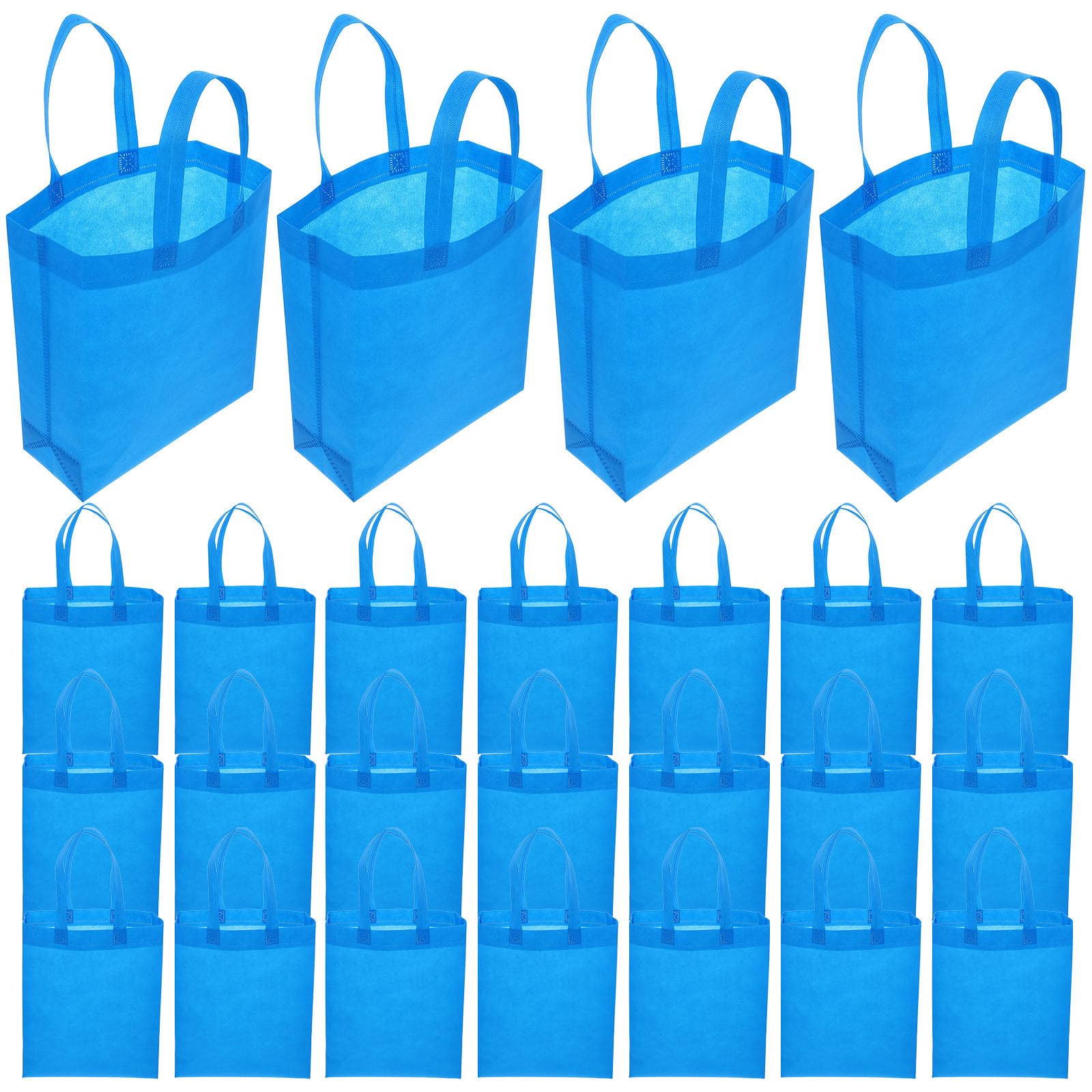 Paquet à Friandises de Grosse Capacité : 30 Pièces en Tissu Non Tissé Réutilisable
