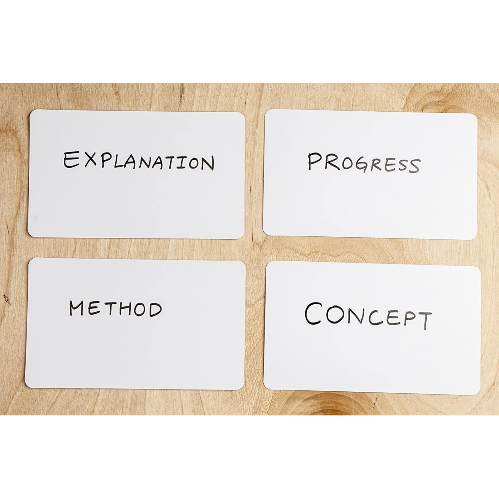 Blank Flash Cards (3 x 5 in, 100 Pack)