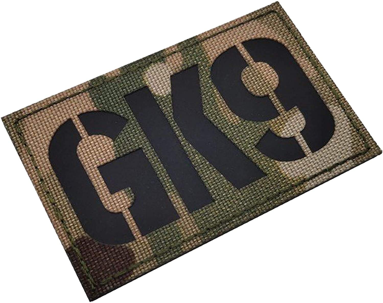 2 Toppe Riflettenti A Infrarossi IR Personalizzabili - Taglia 8,5x5 Cm, Multicolore, Per Abbigliamento Tattico