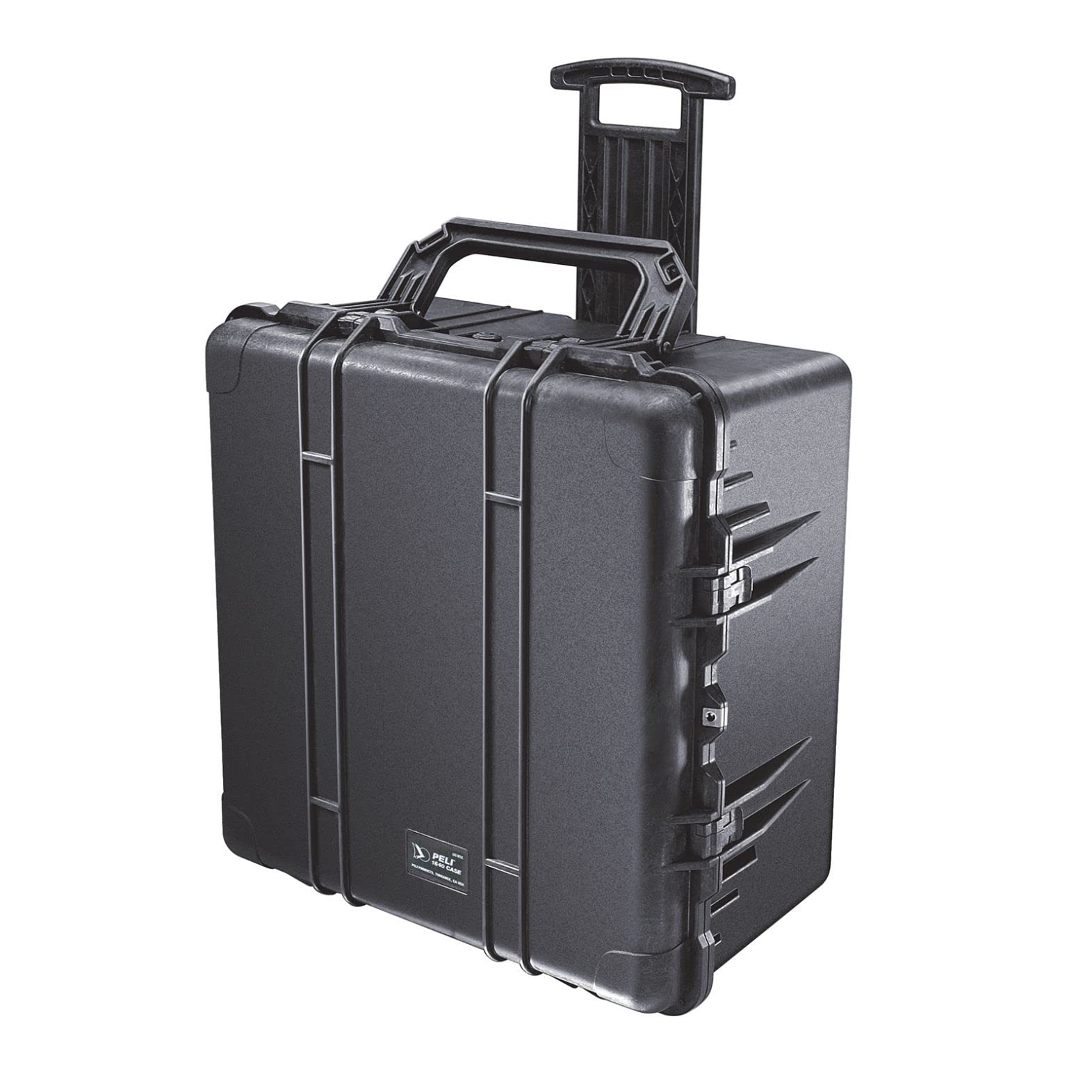 PELI 1640 Caso di trasporto pesante, IP67 Impermeabile e a prova di polvere, Capacità di 130L, Prodotto in USA, Con Inserto in schiuma personalizzabile, Colore Nero