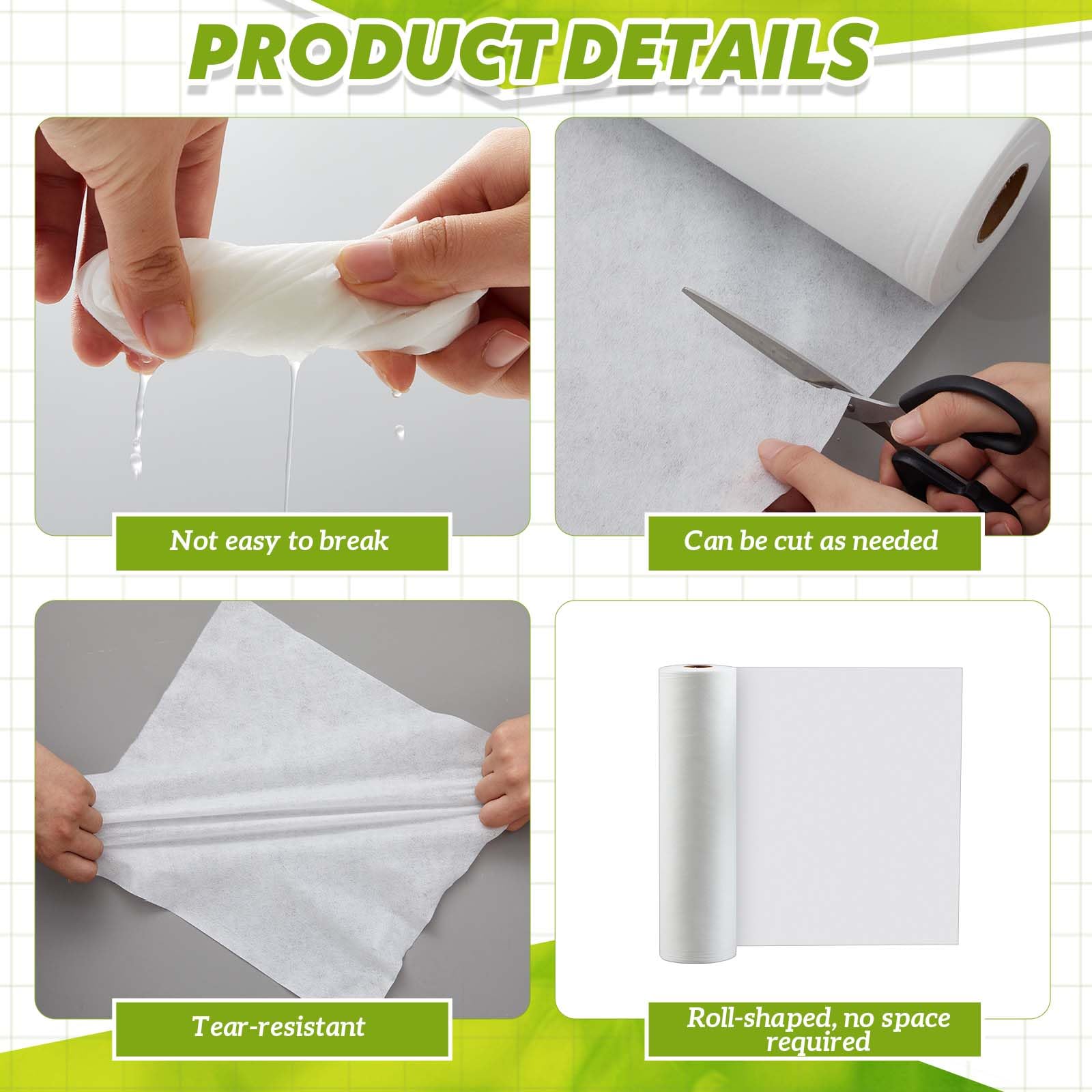 Drydiet 30.5 m x 11 Pulgadas, Forro desechable para jaulas de pájaros, Almohadilla de cojín precortada, Absorbente, Papel para Jaula de pájaros, Accesorios para Mascotas, Animales, pájaros, Loros